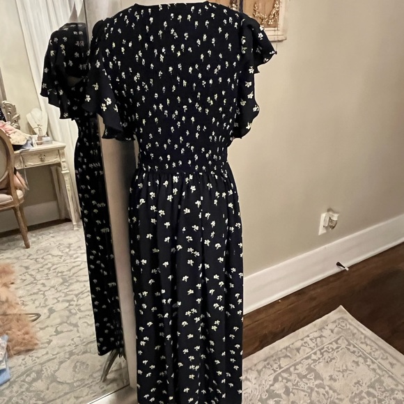 Kate Spade Daisy Toss Flutter Sleeve Dress - Picture 4 of 6